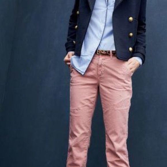 J. Crew Double Cloth wool blend pea coat - Picture 2 of 7